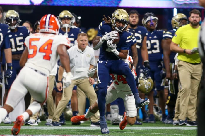 Georgia Tech wide receiver Malachi Carter
